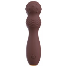 Cute powerful silicone vibrator with a versatile head